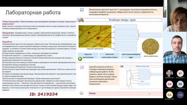 Формы контроля в МЭШ. Биология смотреть онлайн