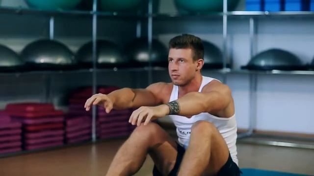 Bodymaster : Бросание мяча двумя руками лёжа на полу