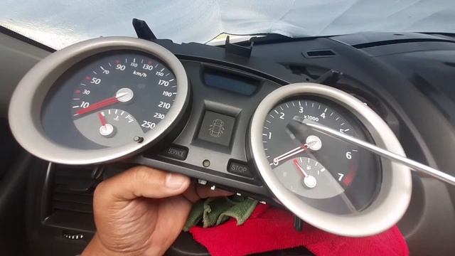 Desmontagem Painel De Instrumentos Megane Grand Tour ...!