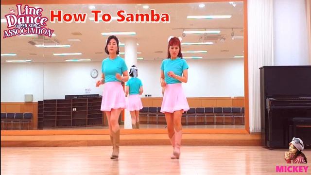 HOW TO SAMBA - line dance (Wil Bos (NL)) / Demo&Count /**쉽게즐기는 #쌈바 смотреть онлайн
