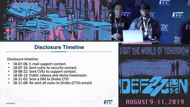 Rick Ramgattie - SOHOpelessly Broken 2 point 0 - DEF CON 27 IoT Village смотреть онлайн