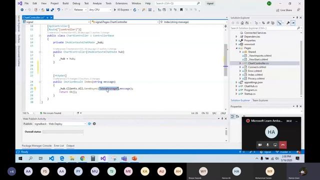 Microsoft Learn Ambasssador Program | Intro to SignalR with Angular смотреть онлайн