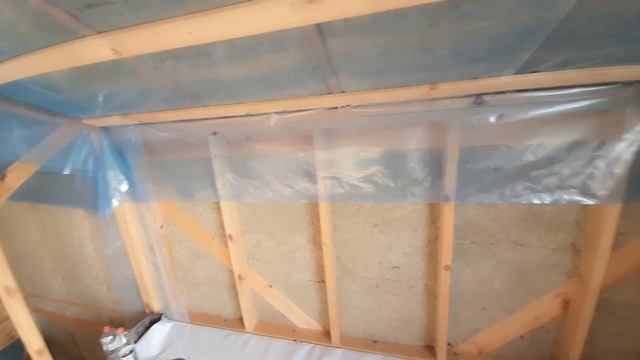 Утепление каменной ватой Роквул наружных стен каркасного дома смотреть онлайн