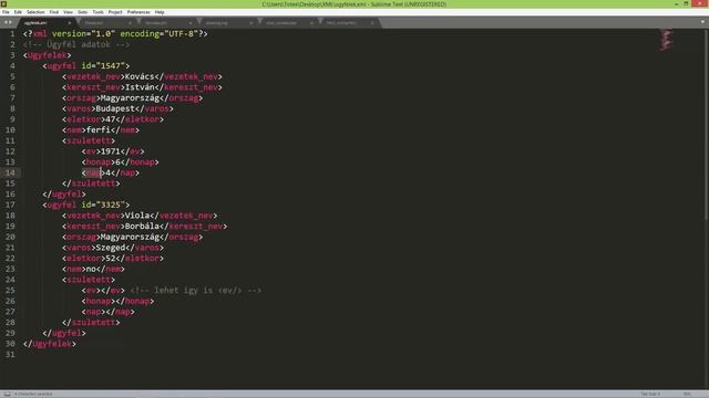 Java és XML: 1. rész - Mi az az XML? (HUN) смотреть онлайн
