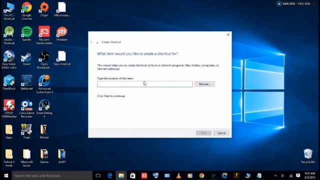 How to create a Windows 10 shutdown.exe (shut down fix) смотреть онлайн