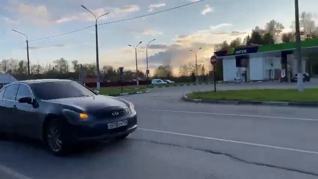 Разгон Infiniti G35V36 смотреть онлайн