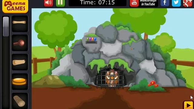 Forest Animal Rescue Game Walkthrough смотреть онлайн