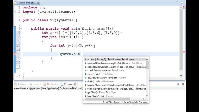 Java Tutorials #19 More on 2D Arrays ( हिन्दी) смотреть онлайн