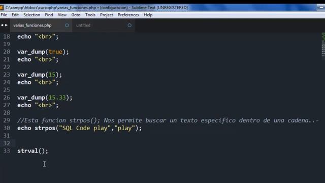 #20 Varias Funciones En PHP смотреть онлайн