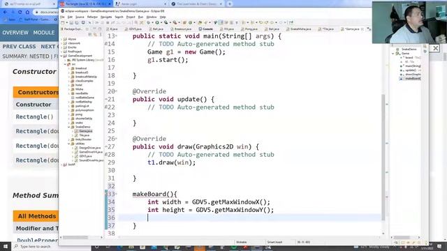 Snake - Creating a Board of Tiles смотреть онлайн