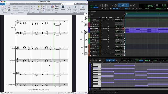 MIDI Copy/Paste Between Pro Tools and Sibelius смотреть онлайн