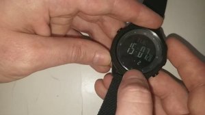 Настройка часов North Edge Apache 46