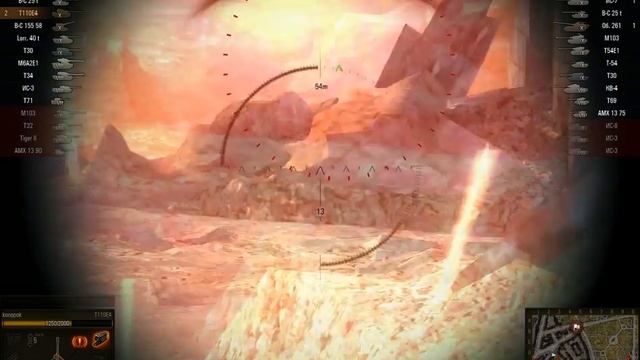 WorldOfTanks t110e4 мстер смотреть онлайн