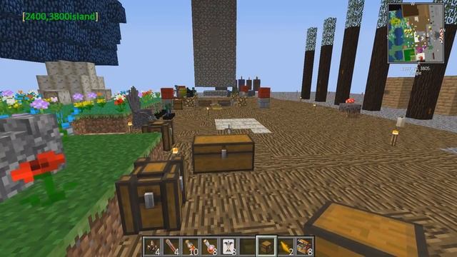 SkyBlock с модами - ЧТО У ИГРОКОВ В СУНДУКАХ? ТРОЛЛИМ ХЭЛПЕРА смотреть онлайн