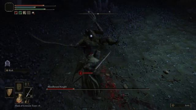 ELDEN RING™ Bloodhound Knight Boss Fight (Lakeside Crystal Cave) смотреть онлайн