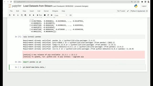 How to create Dataframe from Numpy Arrays | Create Dataframe Pandas | Machine Learning | Data Magic смотреть онлайн