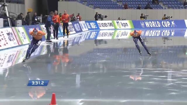 Sven Kramer - Jorrit Bergsma 5000m - WC2 Nagano 2016/2017