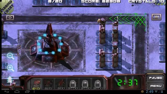 Defense Matrix Alien Invasion Обороны Матрица Вторжение Геймплей Игры на Андроид HD Обзор смотреть онлайн