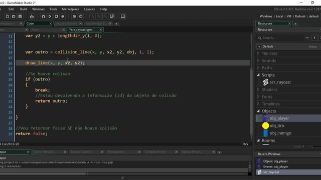 Game Maker Studio 2 - Sistema de tiro parte 3: Raycast смотреть онлайн