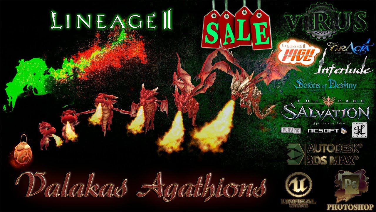 Valakas Agathion Pack. LINEAGE II - FAFURION. Any Chronicles ◄√i®uS►