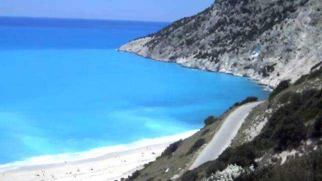 Greece Myrtos Beach Греция Кефалония Пляж миртос смотреть онлайн