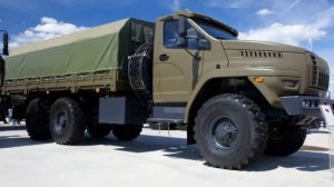Армейский Урал 4320-70 «Урал-М» Новый военный грузовик 2015 - Урал NEXT