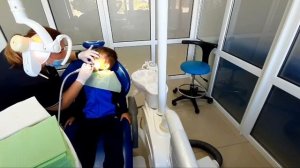 Идём к стоматологу.  Лечение кариеса молочных зубов.