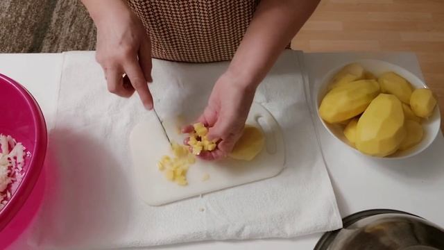 Плацинды с сырым картофелем?/моя новая стрижка ? смотреть онлайн