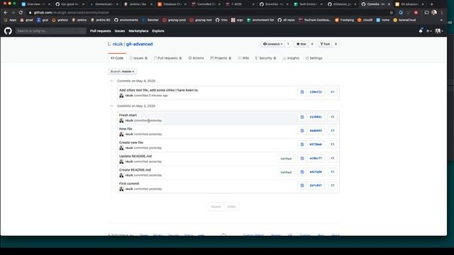 Git branches part 1 смотреть онлайн