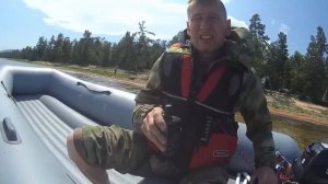 Тест лодки РОТАН 4.20 с мотором 9.9 и 5л.