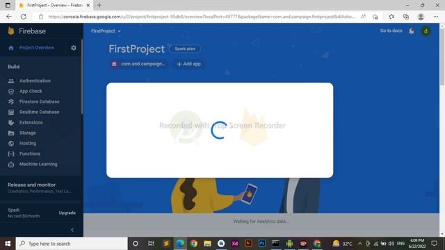 How to connect android with Firebase database || Android and Firebase || Firebase + android 2022 смотреть онлайн