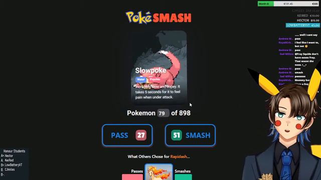 【POKEMON Smash or Pass GEN 1+2】Calling my Seiso into question.... смотреть онлайн
