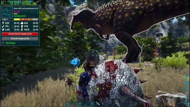 Paleo Carcharodontosaurus || Full Taming || Modded ARK || Genesis 2