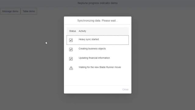 Demo of progress table using SAP, Neptune and ABAP Channels смотреть онлайн