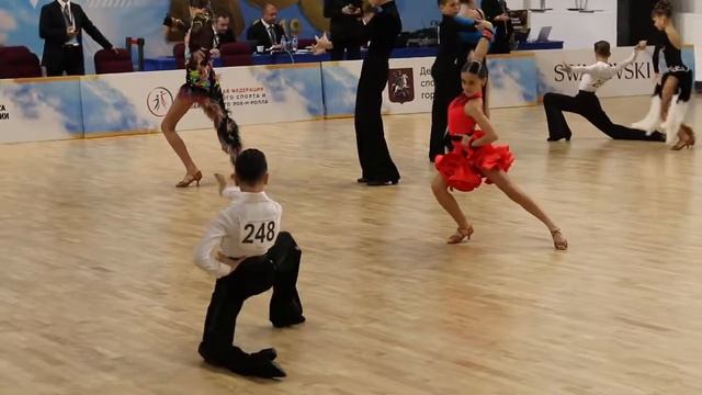 ROC 2019, WDSF Ю1, Шаров Егор - Лущаева Екатерина, ПАСО смотреть онлайн