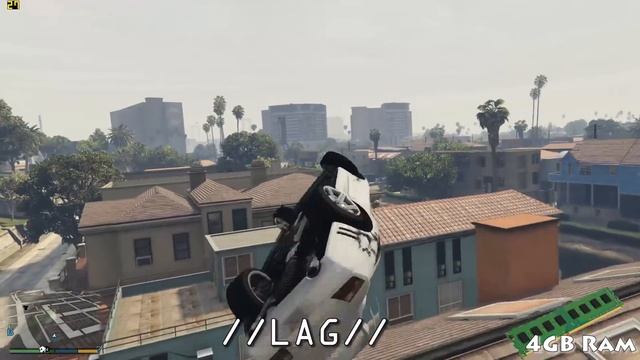 GTA V PC : 4GB RAM VS 8GB RAM on i3 4150 & 750ti смотреть онлайн