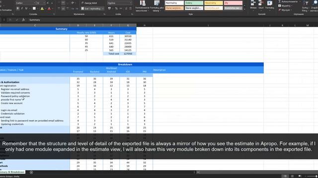 Apropo.io Walkthrough - Exporting to Excel and PDF смотреть онлайн