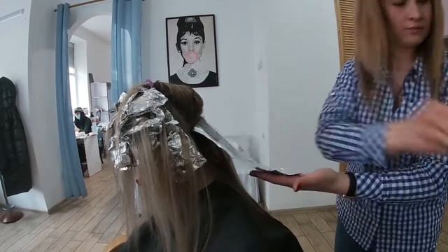 Покраска волос блонд смотреть онлайн