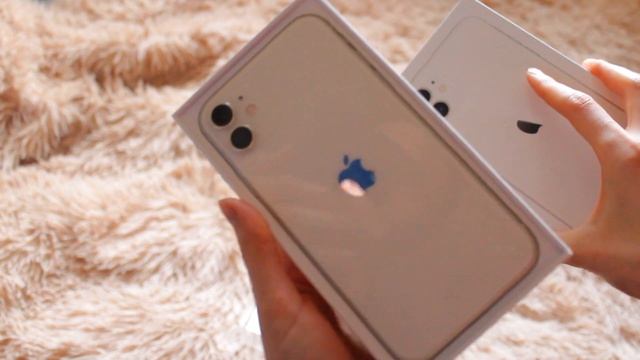 Распаковка iPhone 11| НОВЫЙ ТЕЛЕФОН | purple unboxing iphone 11 ?| white 2021 смотреть онлайн