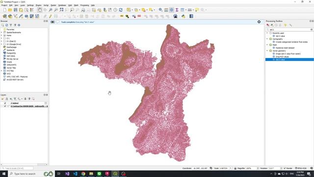 Export Contour KMZ to CAD(.Dxf) With QGIS смотреть онлайн