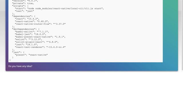 React native: 'require' is not defined смотреть онлайн