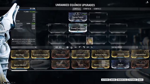 Unranked Warframe W 38 Slots, What! смотреть онлайн