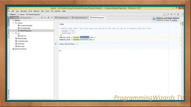 PHP OOP Examples S1E1 : Menus - Navigate Pages,Pass Data смотреть онлайн