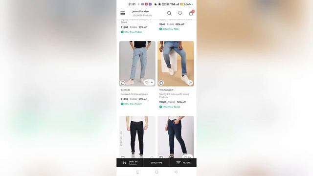 Ajio Shopping App Me Jeans Kaise Book Kare | Ajio App Me Jeans Size Choose Kaise Karte Hai смотреть онлайн