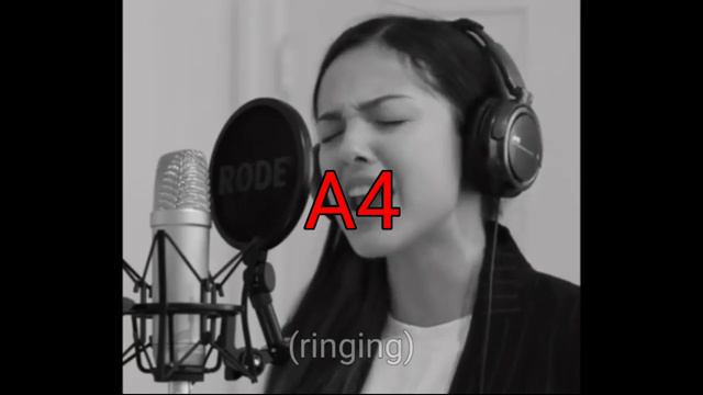 Olivia Rodrigo Vocal Range/Alcance Vocal [by/por lipelipz] смотреть онлайн