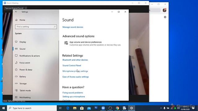 SOLUSI TIDAK BISA AKTIF/BERTANDA SERU MICROPHONE AUDIO ZOOM MEETING DI PC/LAPTOP смотреть онлайн