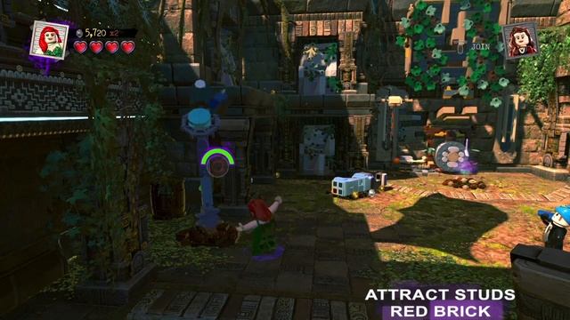 Attract Studs RED BRICK in LEGO DC Super Villains Level 6: “Con-Grodd-Ulations” - 100% guides смотреть онлайн