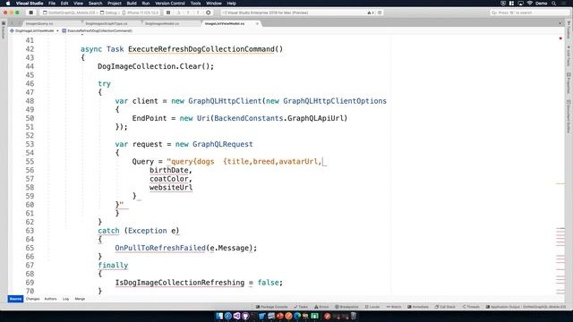 Consuming GraphQL in C# смотреть онлайн