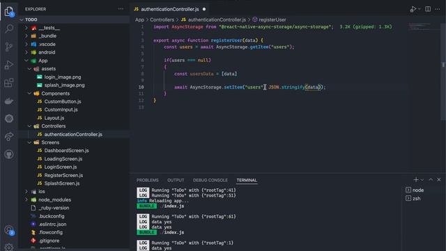 Splash & Register Screen Setup | Async Storage | Urdu/Hindi | React Native 6 смотреть онлайн