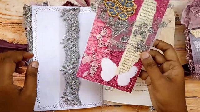 Beautiful boho junk journal | Flip through | bohoneeds смотреть онлайн